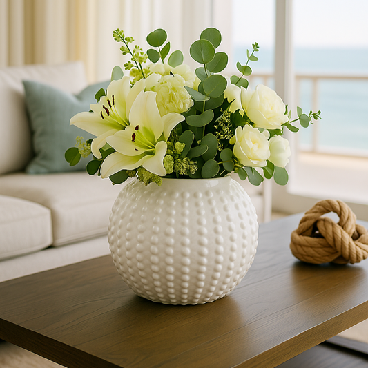 Gilded Halo Vase