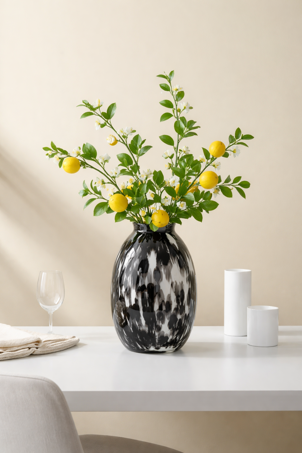 Ink Blot Vase